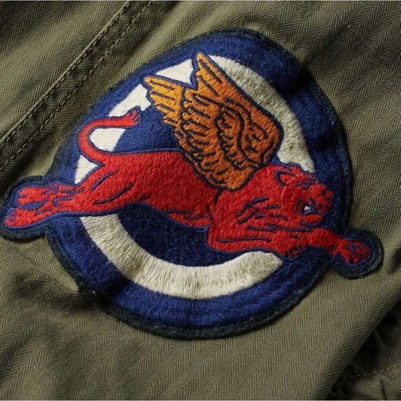 Polo Ralph Lauren Soldier Olive Military M-65 Combat Field Patch Jacket - Picture 9 of 12